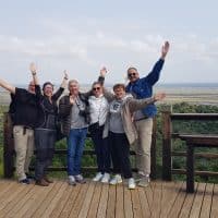 clients on safari bhangazi lookout isimangaliso wetland park